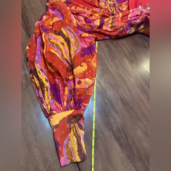 Farm Rio Banana Juice Cotton Mini Dress Size XS - Picture 13 of 13